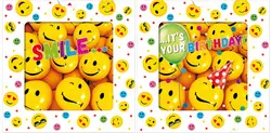 SUSY CARD Carte d'anniversaire 3D Sliding card "Smile