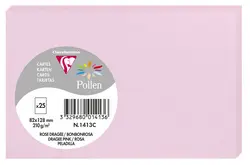 Pollen by Clairefontaine Carte 82 x 128 mm, bleu lavande
