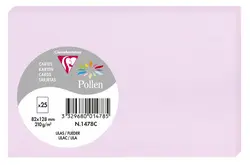 Pollen by Clairefontaine Carte 82 x 128 mm, lilas