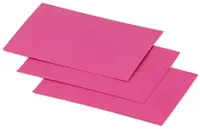 Pollen by Clairefontaine Carte 70 x 95 mm, rose fuchsia