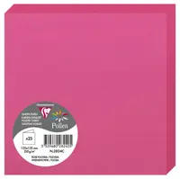 Pollen by Clairefontaine Carte double 135 mm, rose fuchsia