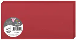 Pollen by Clairefontaine Carte double DL, rouge groseille