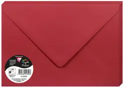 Pollen by Clairefontaine Enveloppes C5, rouge groseille