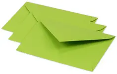 Pollen by Clairefontaine Enveloppes 75 x 100 mm, vert menthe