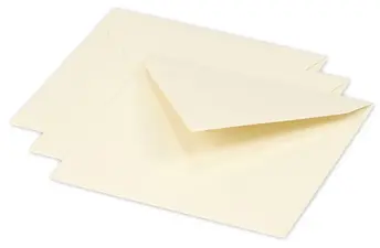 Pollen by Clairefontaine Enveloppes 120 x 120 mm, ivoire