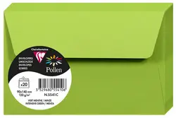 Pollen by Clairefontaine Enveloppes 90 x 140 mm, vert menthe