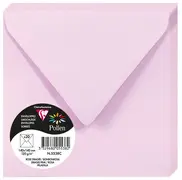 Pollen by Clairefontaine Enveloppes 140 mm, rose dragée