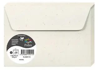 Pollen by Clairefontaine Enveloppes C6, Natura