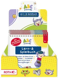ROTH Lern & Spiel Buch "ABC Freunde", Display