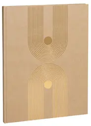 EXACOMPTA Livre d'Or Graphik, 220 x 270 mm, kraft