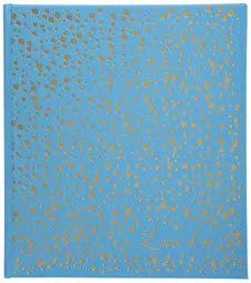 EXACOMPTA Livre d'or Plum, 210 x 190 mm, turquoise / doré