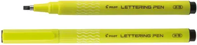PILOT Feutre de calligraphie LETTERING PEN 20, noir