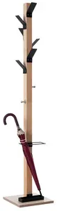 PAPERFLOW Portemanteau "easyCloth", porte-parapluie, noir