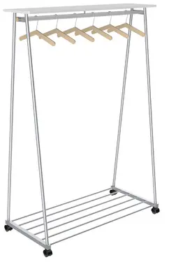 ALBA Portemanteau - vestiaire "OSLO", (H)1.780 mm, gris