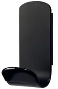 UNiLUX Patère "STEELY", magnétique, noir