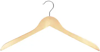Peggy Perfect Cintre en bois sans barre, nature