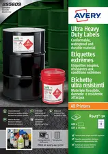AVERY Etiquettes extrêmes, polyéthylène, 99 x 57 mm