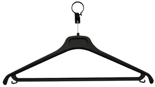 UNiLUX Cintre antivol LOCKY PLUS, noir