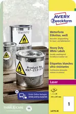 AVERY Zweckform Etiquette, 70 x 37 mm, blanc