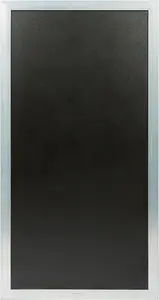 Securit Cloison MULTI BOARD, avec tableau noir, argent