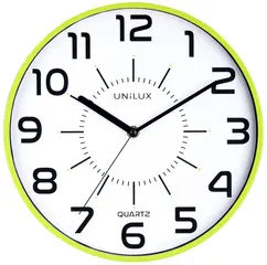 UNiLUX Horloge à quartz "POP", diamètre: 300 mm, vert
