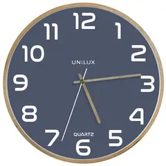 UNiLUX Horloge murale à quartz "BALTIC", bleu
