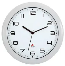 ALBA Horloge murale "HORNEW", montre à quartz, blanc