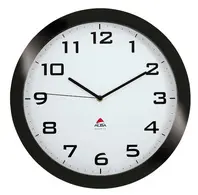 ALBA Horloge murale "HORISSIMO", montre à quartz, noir