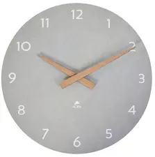 ALBA Horloge murale "HORMILENA", montre à quartz, gris