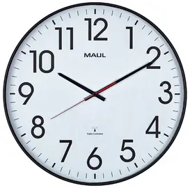 MAUL Horloge murale radiopilotée MAULclimb, diamètre: 470 mm