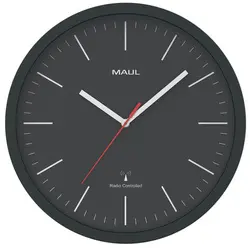 MAUL Horloge murale MAULjumb, diamètre: 305 mm, noir