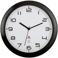 ALBA Horloge murale radiopilotée "HORNEWRC N", noir