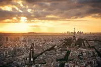 PAPERFLOW Poster mural "Paris", en plexiglas