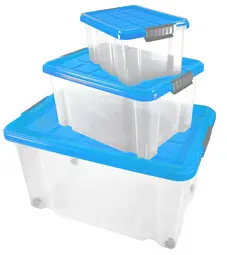 Peggy Perfect Boîte de rangement avec couvercle, set de 3