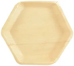 PAPSTAR Assiette en feuille de palme "pure" 235 x 30 mm