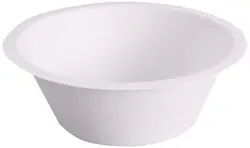 NATURE Star Coupelle en canne à sucre, rond, 250 ml, blanc