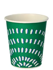STARPAK Gobelet en carton, 0,2 l, par 100, vert