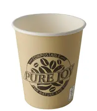PAPSTAR Gobelet en carton "pure", 0,5 l, nature