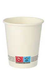 STARPAK Gobelet en carton "To Go", 0,2 l, blanc