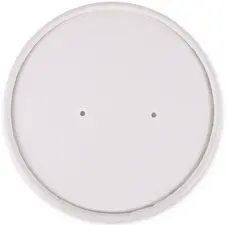 NATURE Star Couvercle pour gobelet à soupe Only Paper, blanc