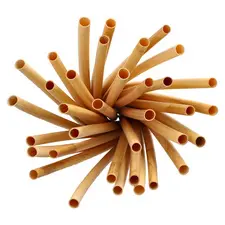 PAPSTAR Paille en roseau "pure", 150 mm, naturel