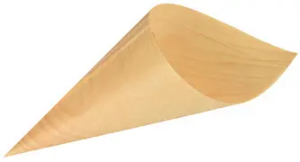 PAPSTAR Cornet fingerfood "pure", diamètre: 80 mm