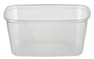STARPAK Barquette d'emballage rectangulaire, 250 ml