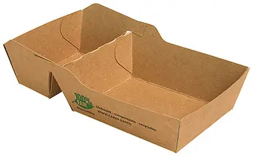 PAPSTAR Barquette pour frites "pure", 155 x 85 x 35 mm