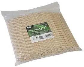 PAPSTAR Pique à brochette "pure", en bois, longueur: 200 mm