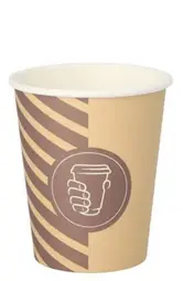 STARPAK Gobelet pour café en papier dur "Coffee Line", 0,2 L