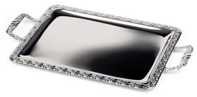 APS Plateau "MIEUX SERVI", (L)520 x (P)310 mm, argent