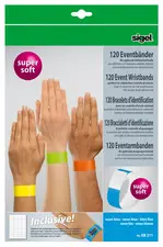 sigel Bracelets id "Super Soft", petits paquets, rose néon