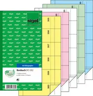 sigel Bloc de bons "Carnet de bons", 105 x 200 mm, assorti