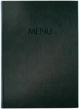 sigel Chemise pour menu "MENU", A5, anthracite